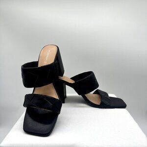 Black Madden Girl Woven Heels Women's 11